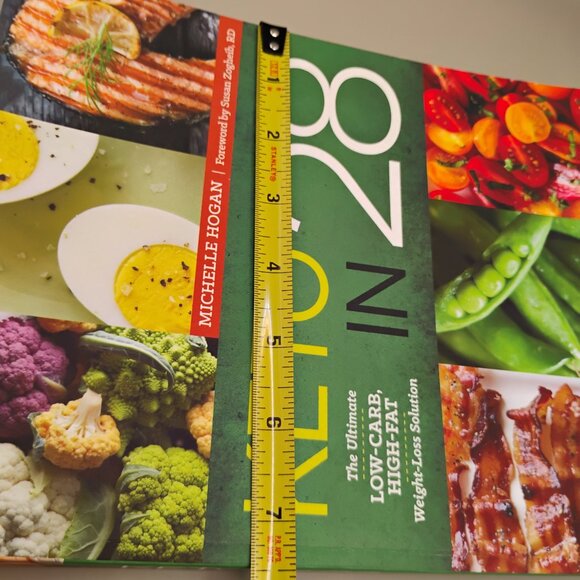 Keto in 28 The Ultimate Low Carb High Fat Wt Loss Solution paperback dated 2015 - Picture 16 of 16